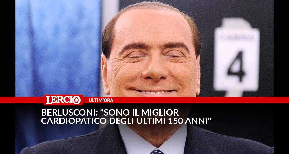 Berlusconi: “Sono il miglior cardiopatico degli ultimi 150 anni” - Lercio