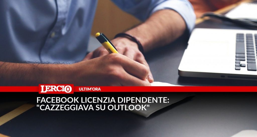 Facebook licenzia dipendente: "Cazzeggiava su Outlook" - Lercio