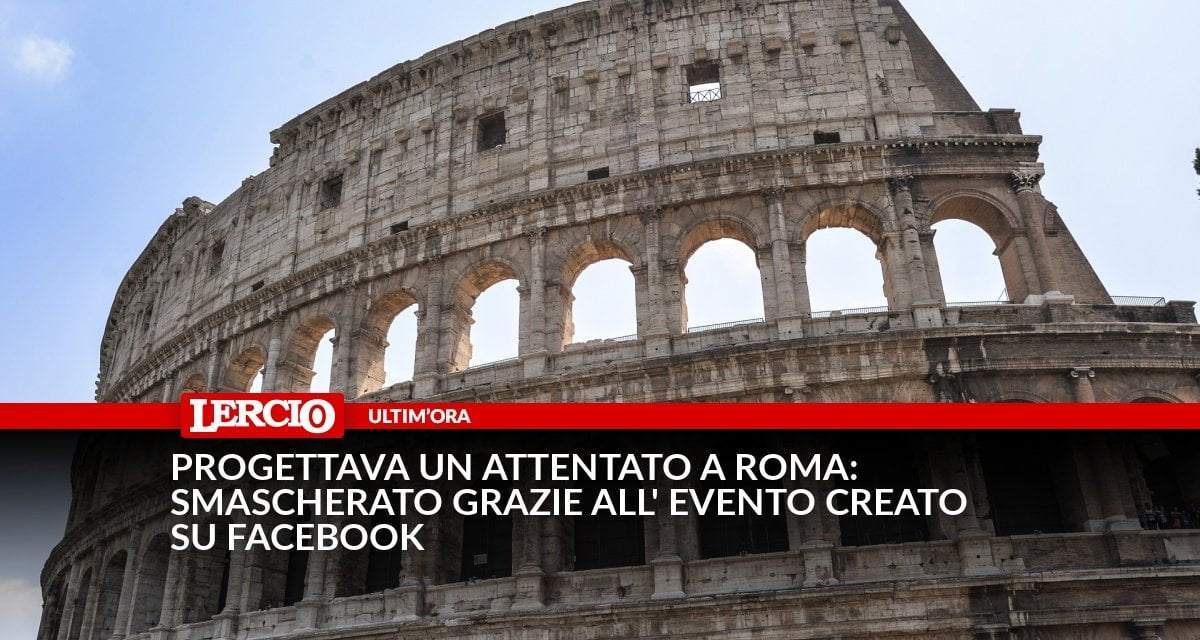 Progettava un attentato a Roma: smascherato grazie all'evento creato su Facebook - Lercio