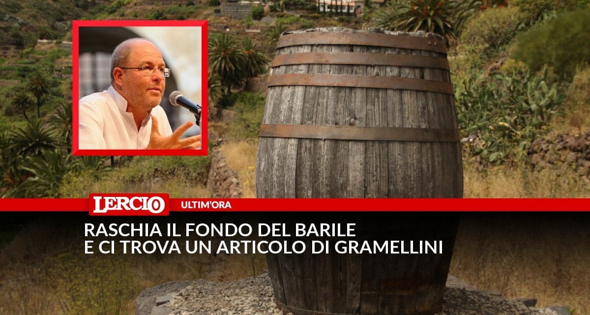 Raschia il fondo del barile e ci trova un articolo di Gramellini - Lercio