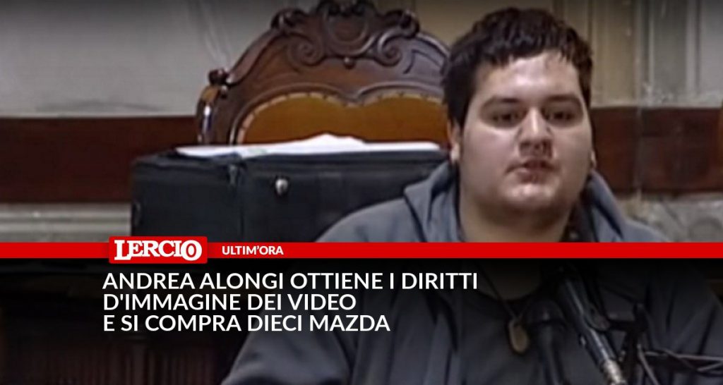 Andrea Alongi ottiene i diritti di immagine sui video e si compra 10 Mazda - Lercio