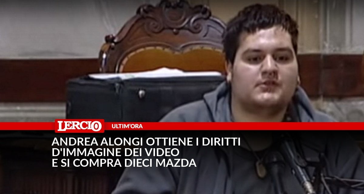 Andrea Alongi ottiene i diritti di immagine sui video e si compra 10 Mazda - Lercio