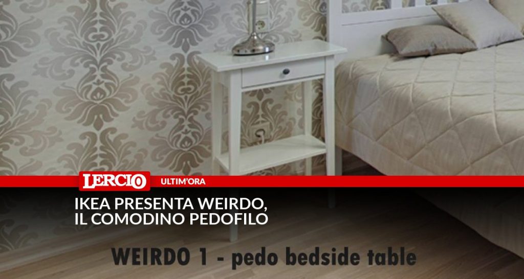 Ikea presenta Weirdo, il comodino pedofilo - Lercio