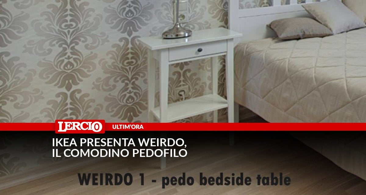 Ikea presenta Weirdo, il comodino pedofilo - Lercio