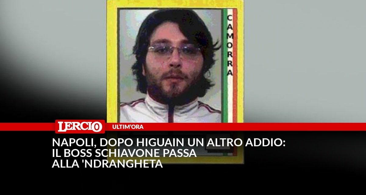Napoli, dopo Higuain un altro addio: il boss Schiavone passa alla 'ndrangheta - Lercio