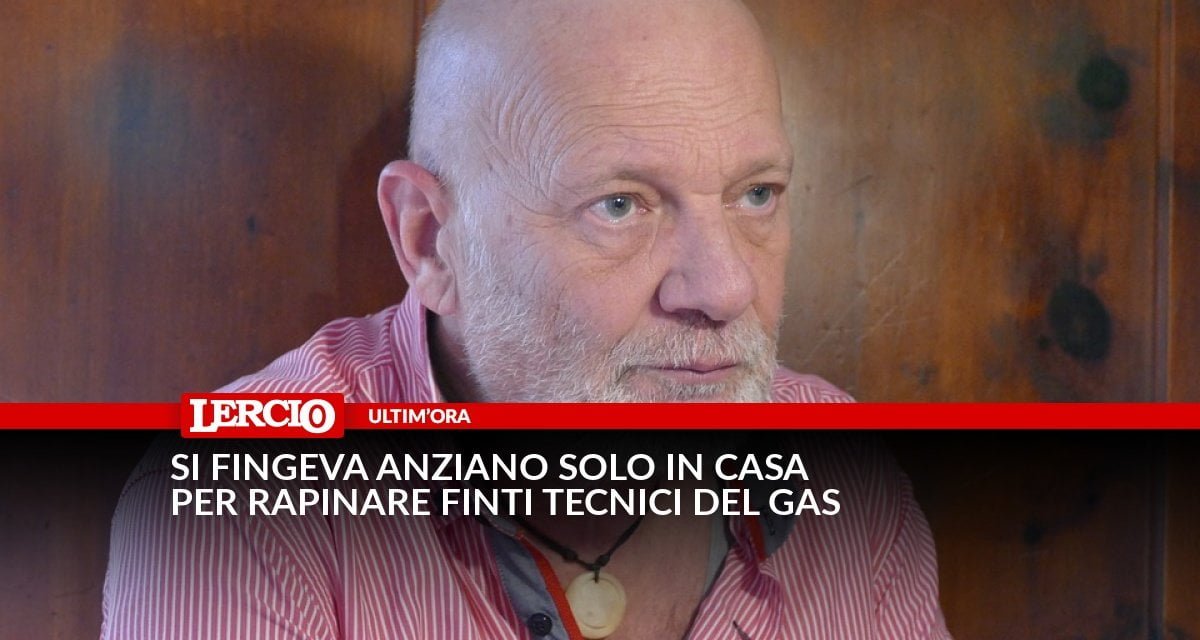 Si fingeva anziano solo in casa per rapinare finti tecnici del gas - Lercio