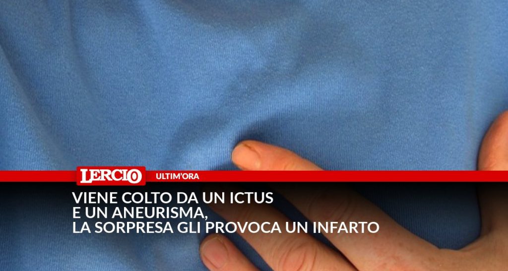 Viene colto da un ictus e un aneurisma, la sorpresa gli provoca un infarto - Lercio