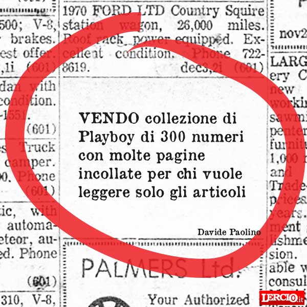 Annunci Lerci 12 Settembre 2016