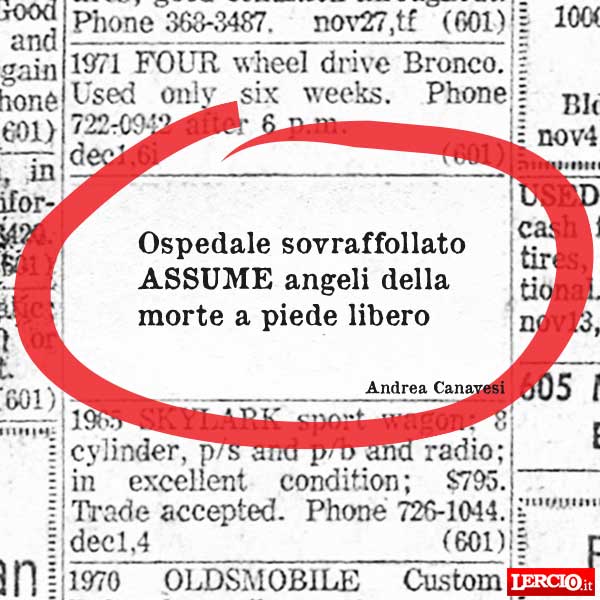 Annunci Lerci 19 Settembre 2016