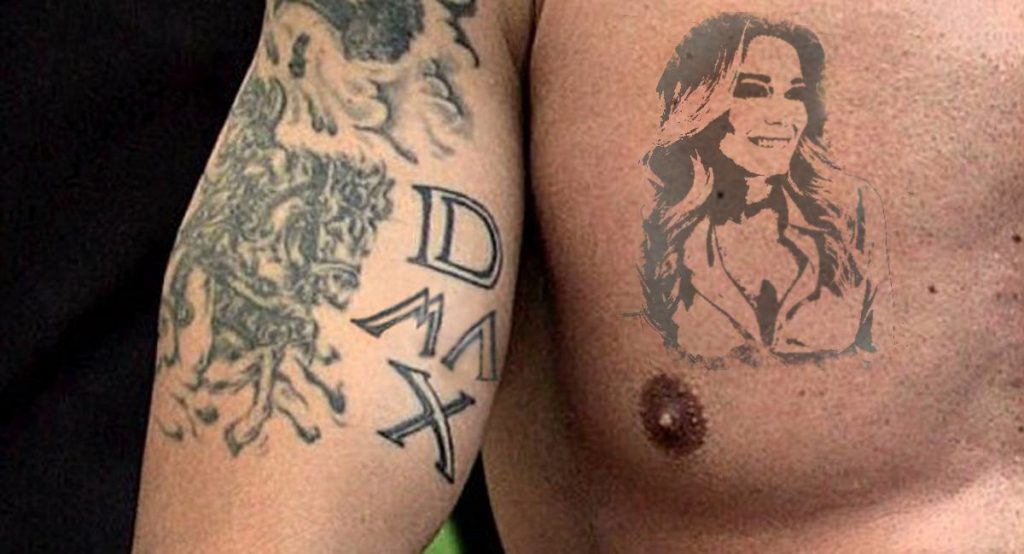 Di Canio corregge il tatuaggio DVX in DMAX per tornare in tv - Lercio