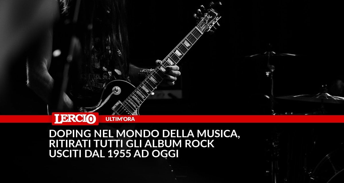 Doping nel mondo della musica, ritirati tutti gli album rock usciti dal 1955 ad oggi - Lercio