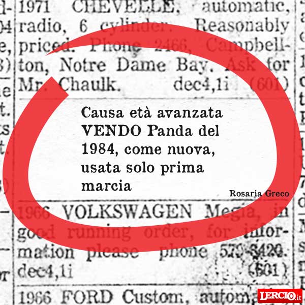 Annunci Lerci 17 Ottobre 2016 - Lercio