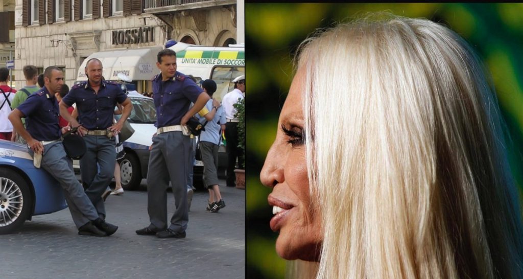 Milano. Fatta brillare borsa di pelle abbandonata, ma era Donatella Versace che aspettava un taxi - Lercio