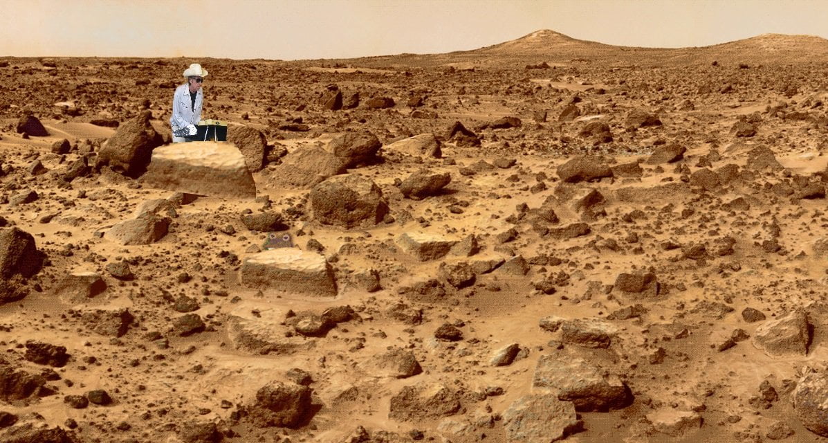 Sonda NASA fotografa Marte per cercare Schiaparelli, ma trova Bob Dylan - Lercio