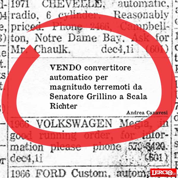 Annunci Lerci 6 Novembre 2016