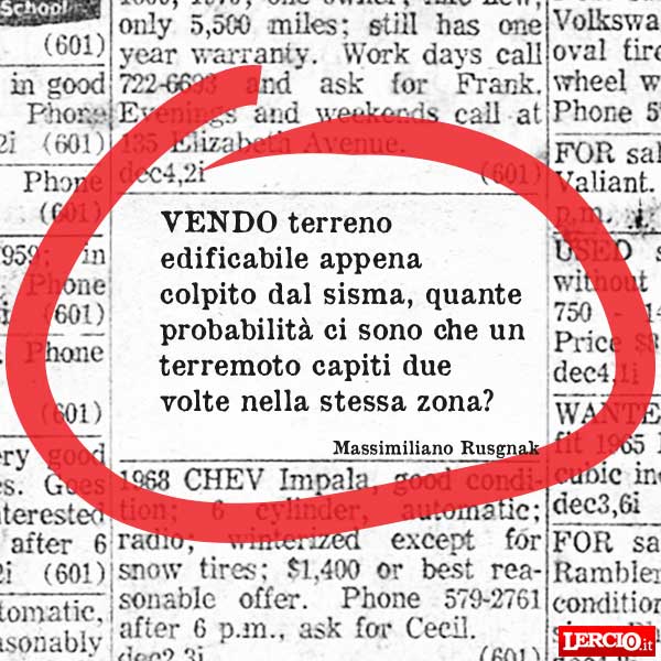 Annunci Lerci 14 Novembre 2016