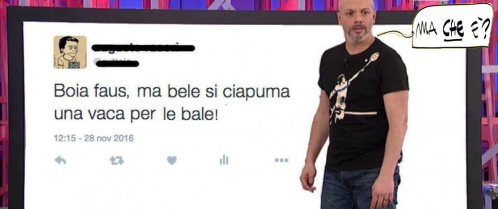 Pochi tweet in romanesco: salta puntata di "Propaganda Live" - Lercio