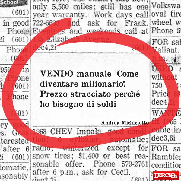 Annunci Lerci 23 Gennaio 2017