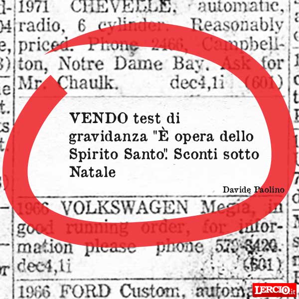 Annunci Lerci 30 Gennaio 2017