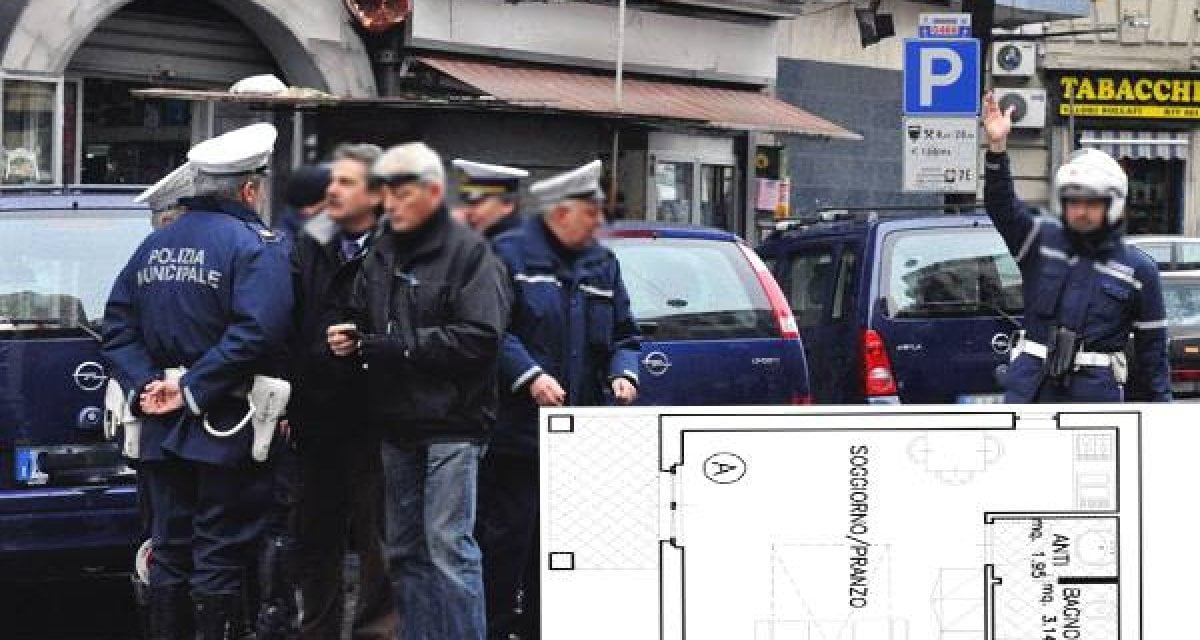 Napoli: multato monolocale parcheggiato in seconda fila - Lercio