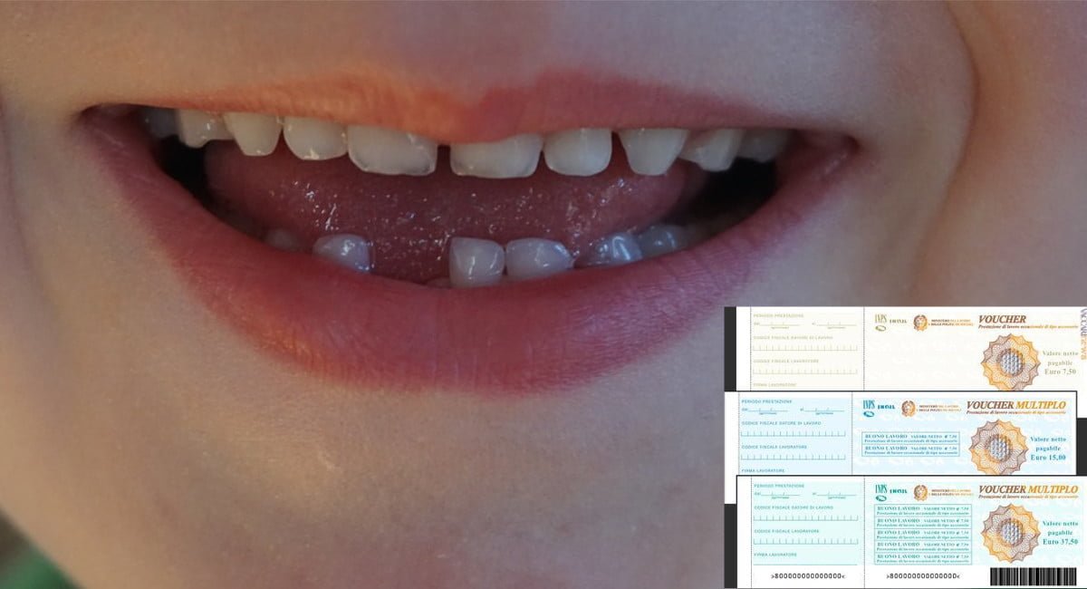 Bimbo mette il dente sotto il cuscino e la fatina gli porta un voucher - Lercio