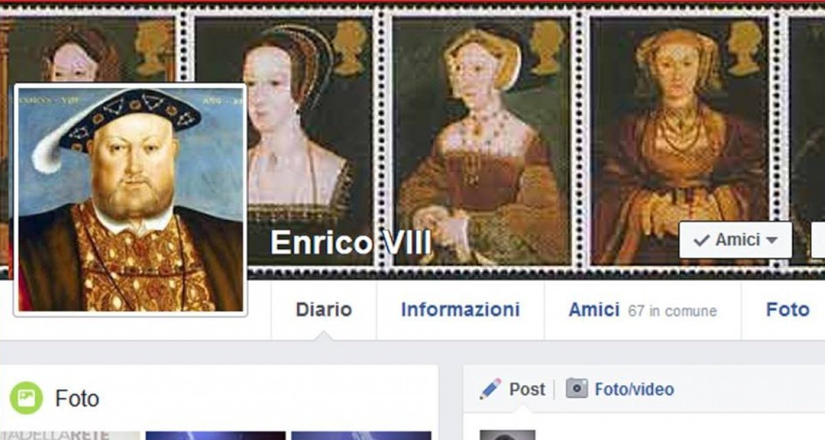 "Gli bannarono il profilo sette volte". Svelata l'origine del nome Enrico VIII - Lercio