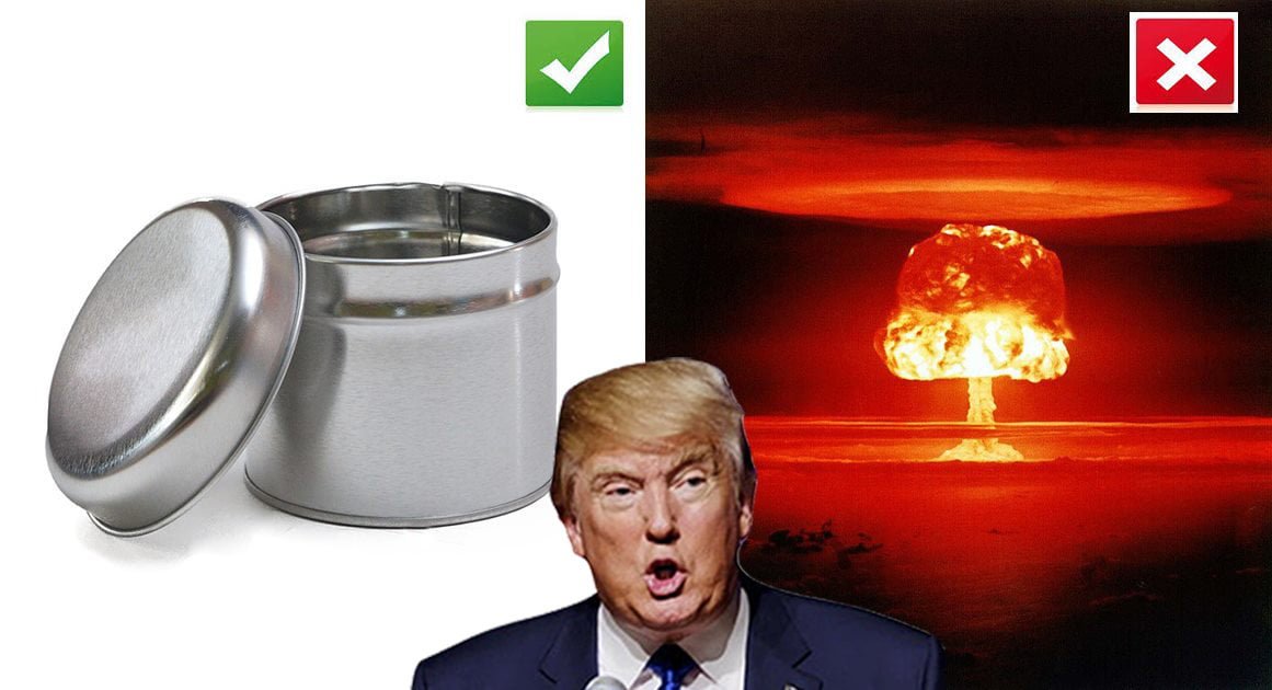 Maggiordomo mostra a Trump come aprire un barattolo senza bombardarlo - Lercio