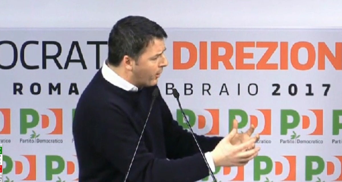Matteo Renzi: "Voglio un Pd moderno. Faremo un apericongresso" - Lercio