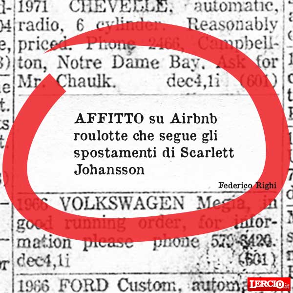 Annunci Lerci 20 Marzo 2017 - Lercio