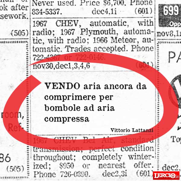 Annunci Lerci 27 Marzo 2017