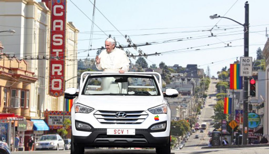 Bergoglio si prende un anno sabbatico: "Farò il giro del mondo in Papamobile" - Lercio