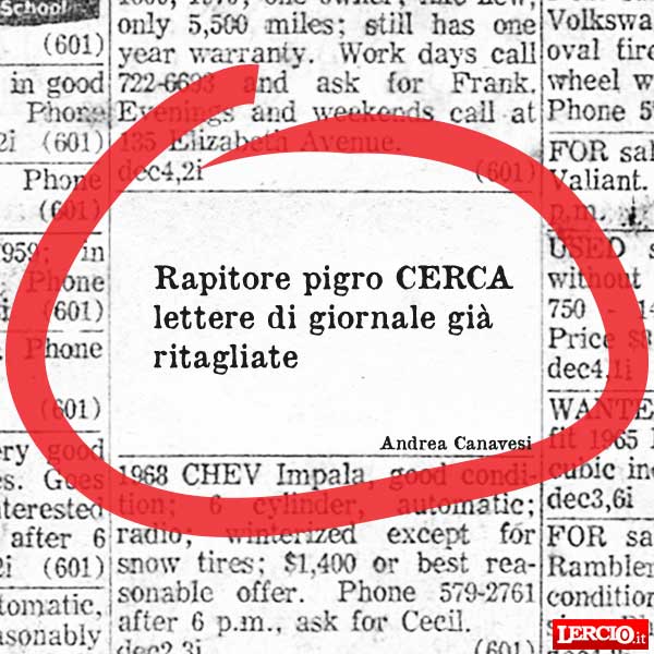 Annunci Lerci 3 Aprile 2017