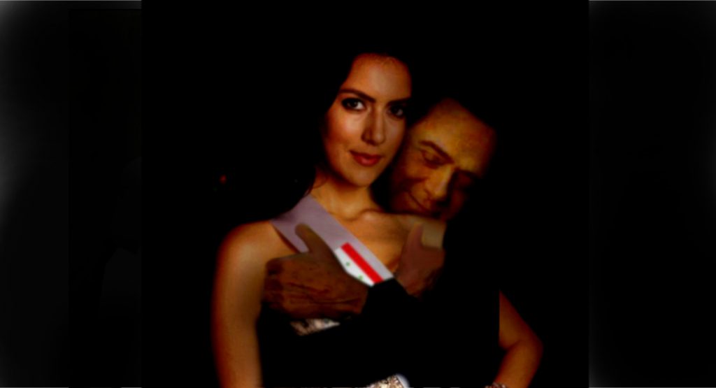 "Fermiamo questa carneficina", Berlusconi abbraccia miss Siria - Lercio