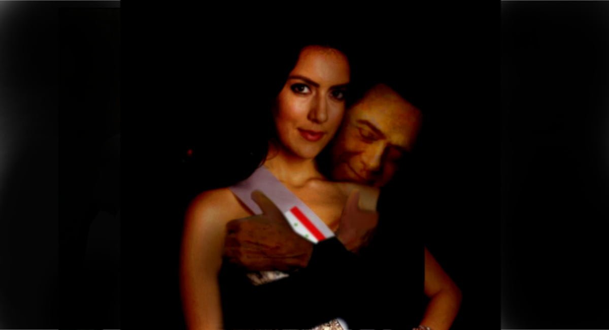 "Fermiamo questa carneficina", Berlusconi abbraccia miss Siria - Lercio