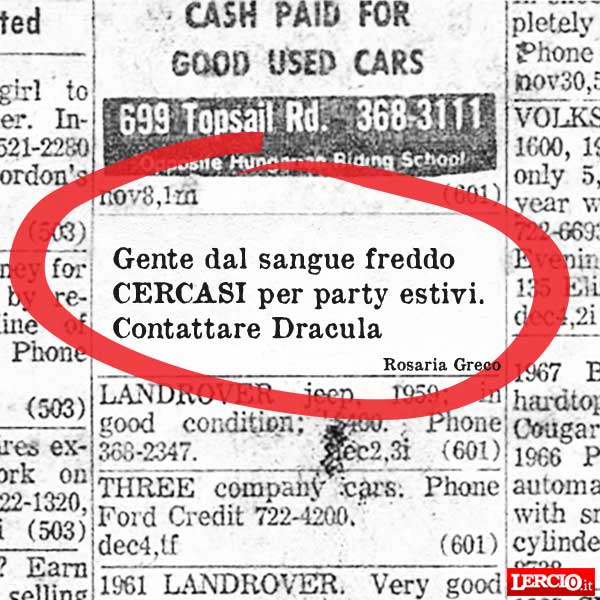 Annunci Lerci 22 Maggio 2017 - Lercio