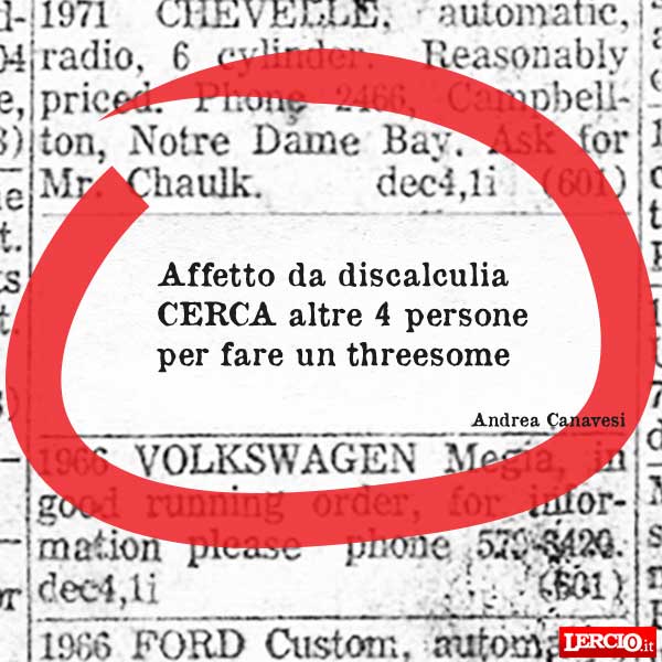 Annunci Lerci 22 Maggio 2017