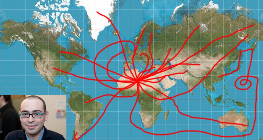 Aranzulla realizza un tutorial per scappare dalla guerra senza passare dall'Italia - Lercio
