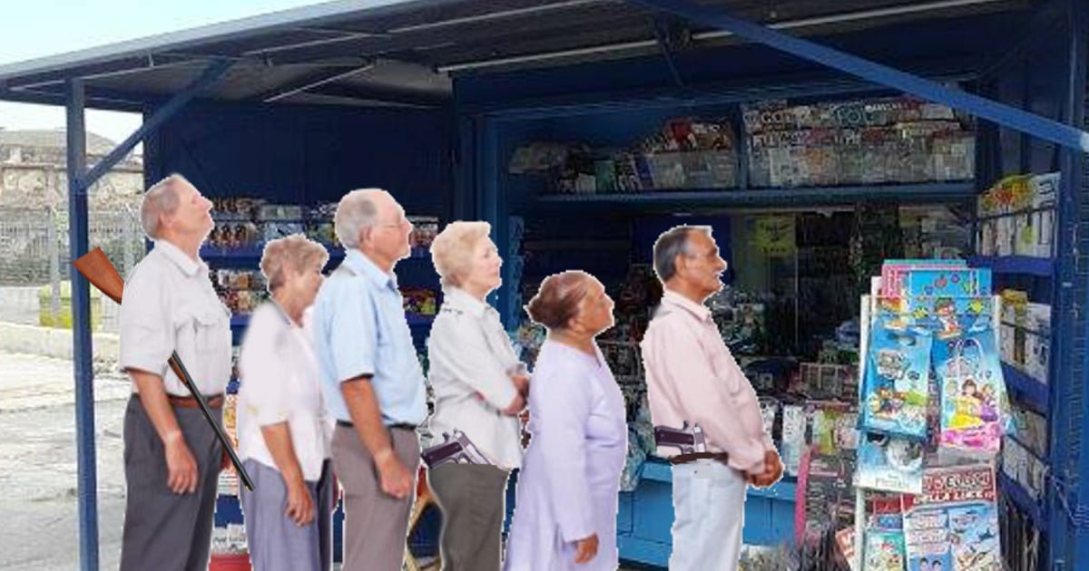 Legittima difesa, anziani in coda per comprare ‘Tex’: “Vogliamo sparare come lui!” - Lercio