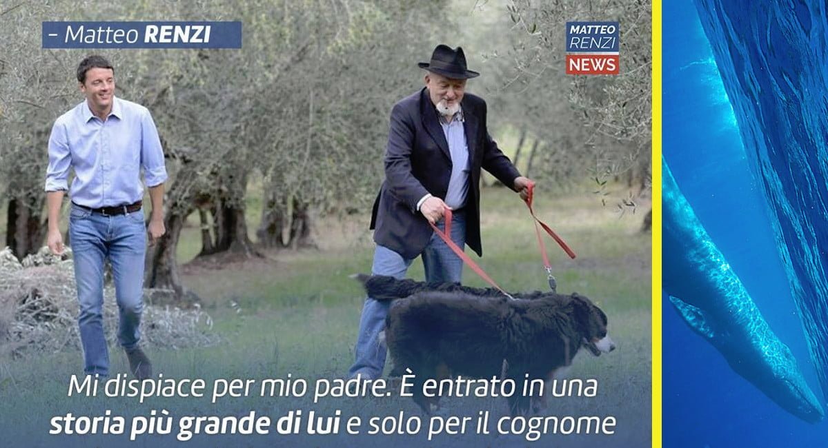 Renzi: "Far soffrire mio padre era la penultima prova del Blue Whale" - Lercio