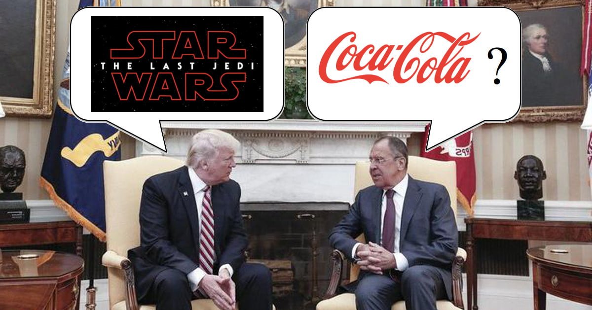 Segreti alla Russia, Trump rivela a Mosca anche il finale del prossimo "Star Wars" - Lercio