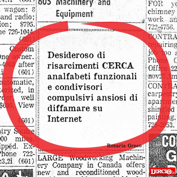 Annunci Lerci 5 Giugno 2017