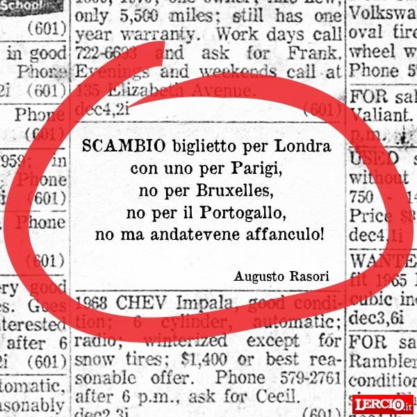 Annunci Lerci 26 Giugno 2017