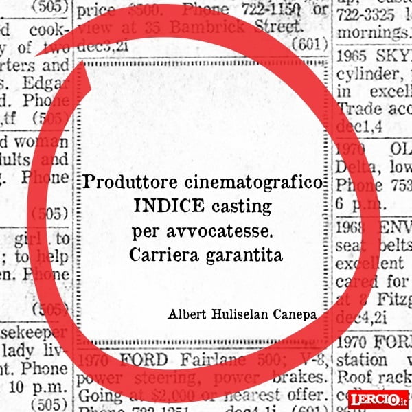 Annunci Lerci 16 Ottobre 2017