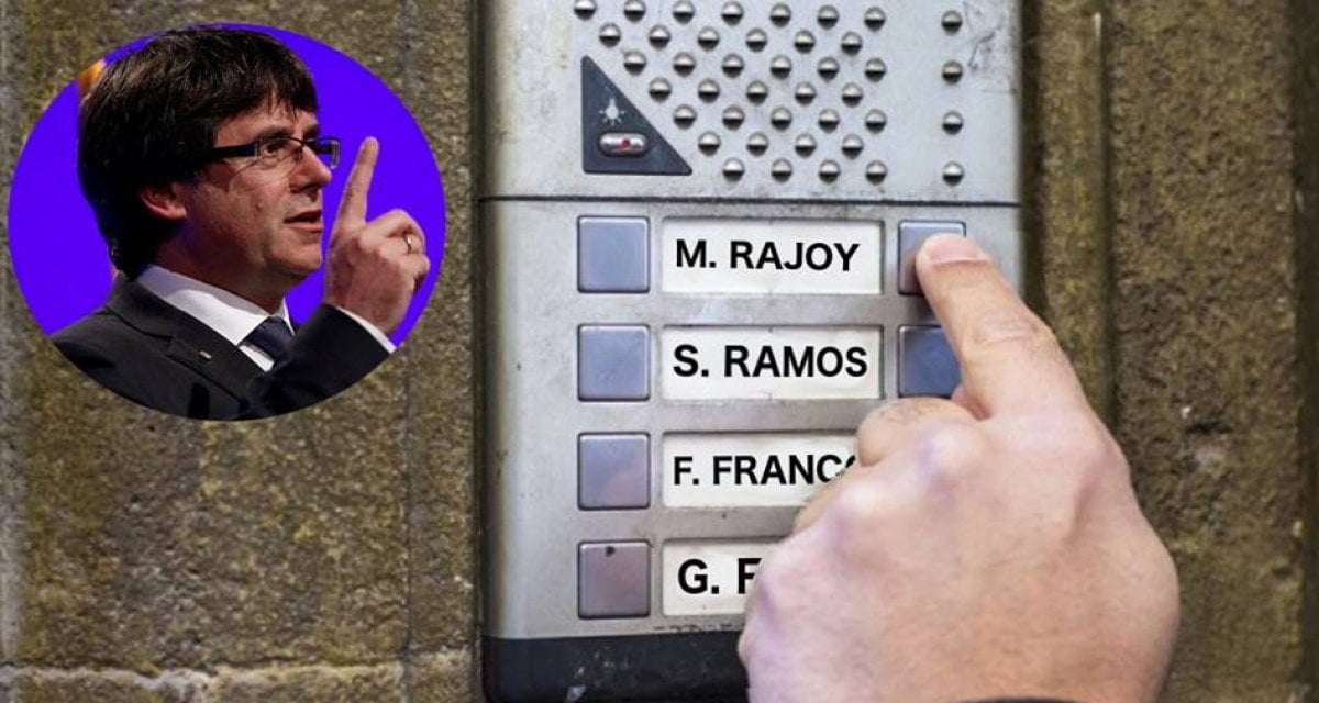 Spagna: Puigdemont suona il campanello di Rajoy e poi scappa - Lercio
