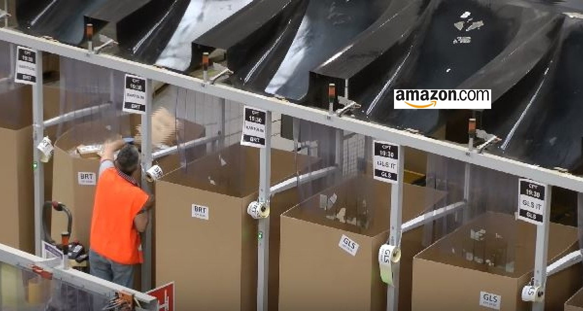 Storico accordo tra Amazon e i sindacati: ci si potrà pisciare addosso durante l'orario di lavoro - Lercio