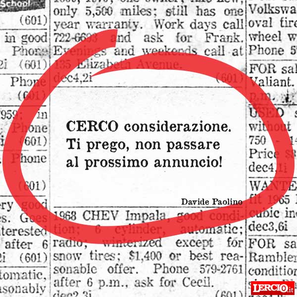 Annunci Lerci 4 Dicembre 2017