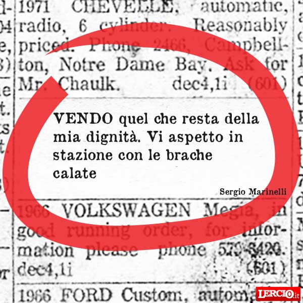 Annunci Lerci 4 Dicembre 2017