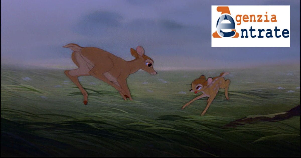 Bimbo non piange alla morte della madre di Bambi e viene assunto dall'Agenzia delle Entrate - Lercio