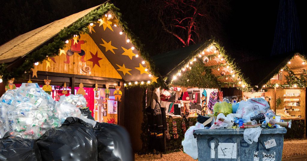 Mercatini di Natale a Roma, Raggi: “Useremo l’immondizia non raccolta come barriere antiterrorismo” - Lercio