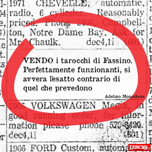 Annunci Lerci 15 Gennaio 2018 - Lercio